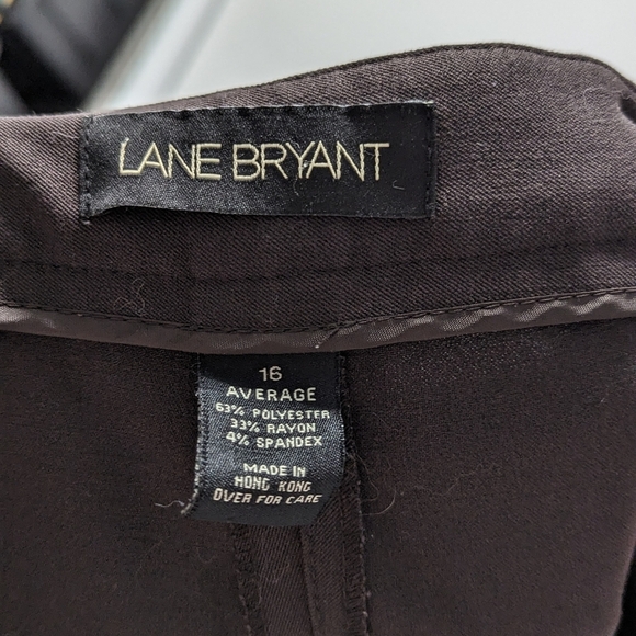 Lane Bryant Brown Size 16 Dress Pants - Picture 3 of 6
